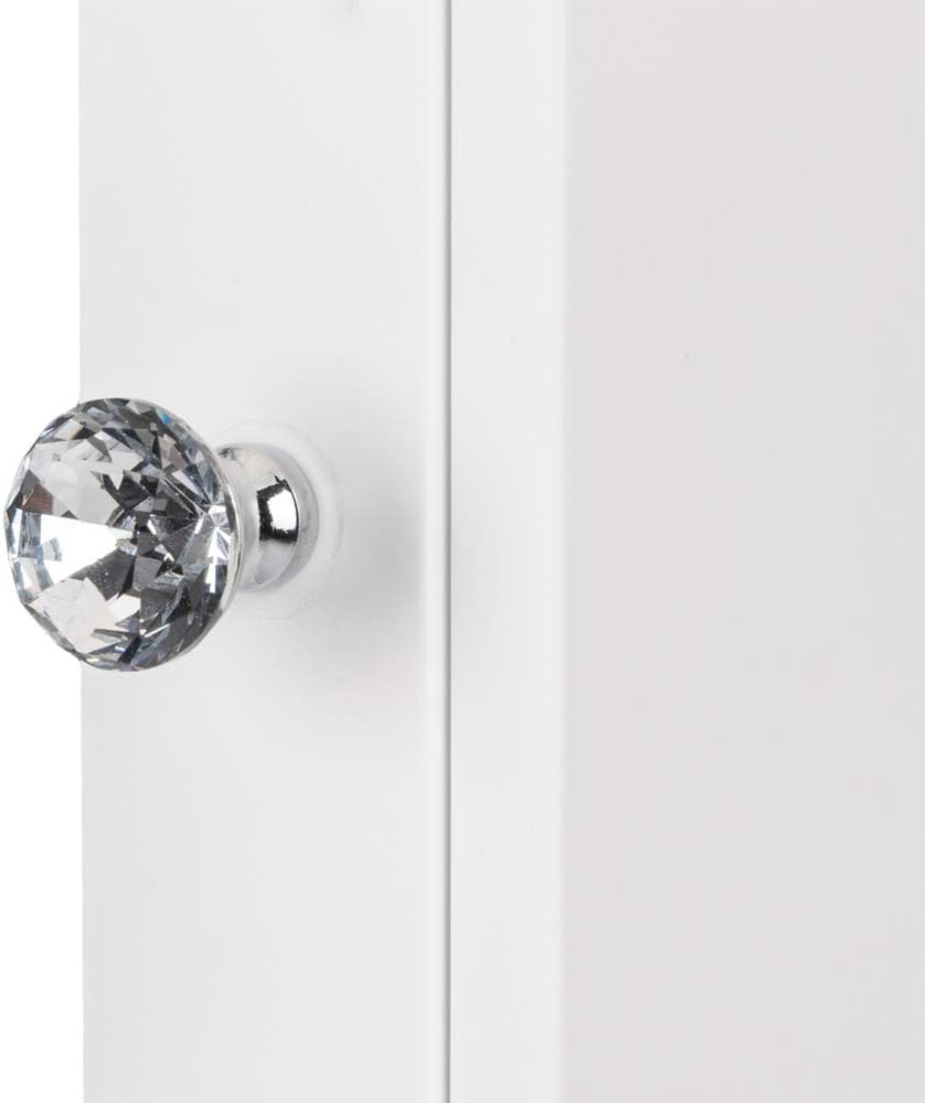 Rpuzonier Wall-Mounted Bathroom Cabinet - Double Mirror Storage