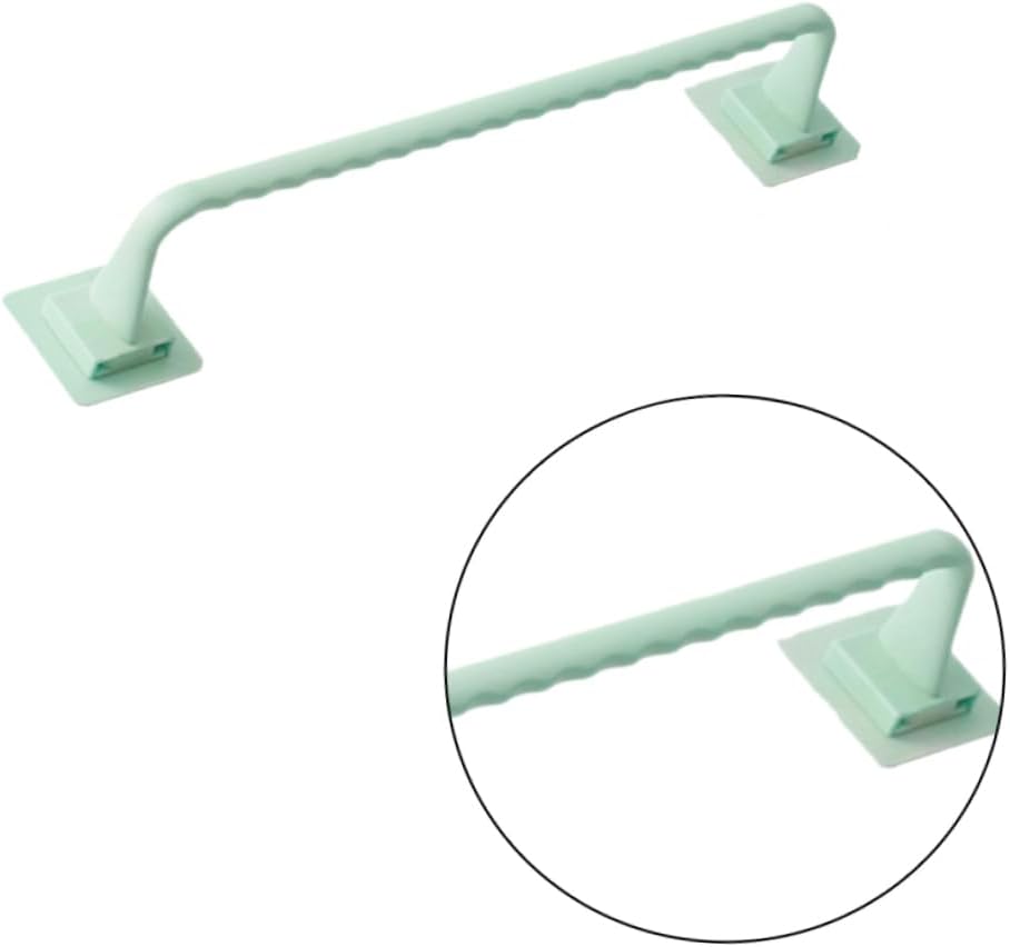 Punch Towel Storage Rack Easy Plastic Towel Holder for Home Use