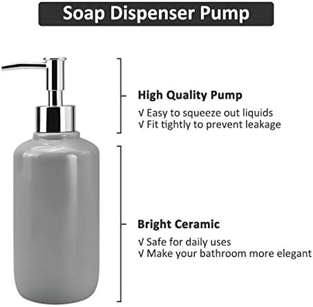Rich Life 4-Piece Ceramic Bathroom Accessory Set