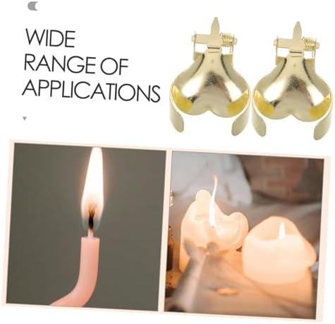 Ciieeo Heart Shaped Metal Candle Snuffer for Safe Extinguishing
