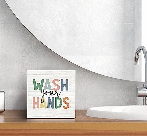 Wash Your Hands Sign for Kids