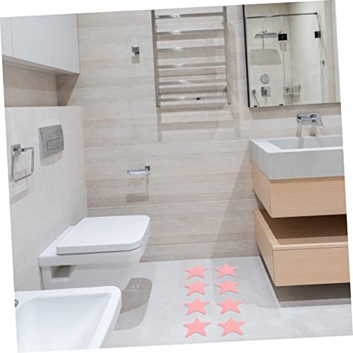 1 Set Slip Resistant Bathtub Stickers with Stars for Bathroom Safety