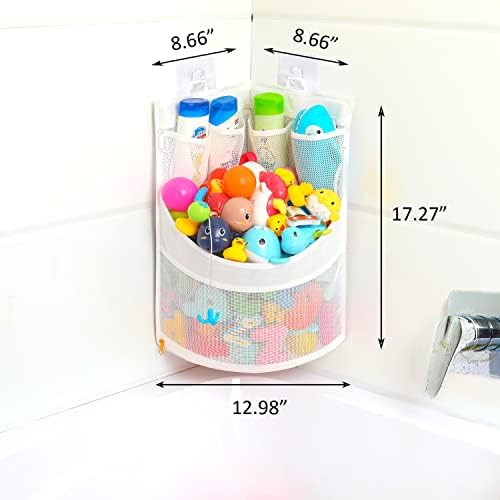 Baby Bathtub Toy Storage Organizer with Mesh