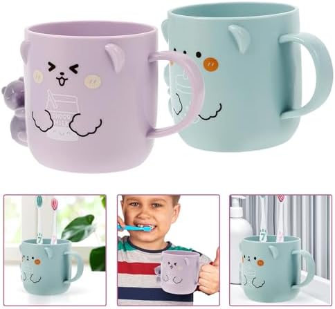 Two-Piece Kids Bathroom Cups