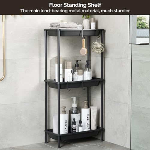 Rustproof 3-Tier Shower Caddy Organizer