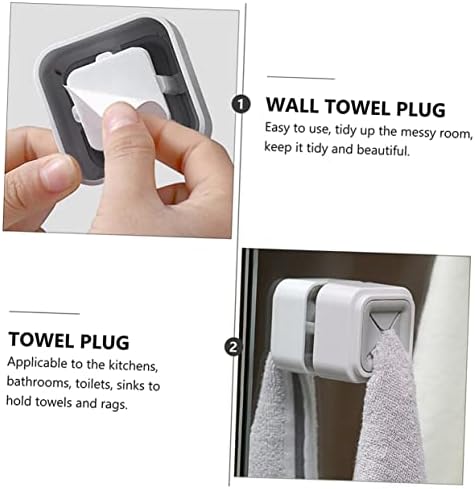 3-Piece Wall-Mounted Towel Holder Set