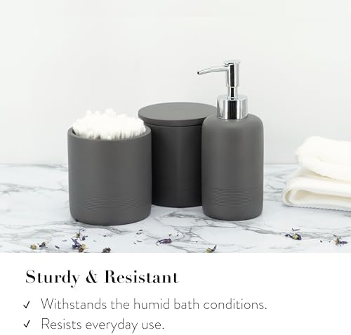 Essential Bathroom Accessories Set
