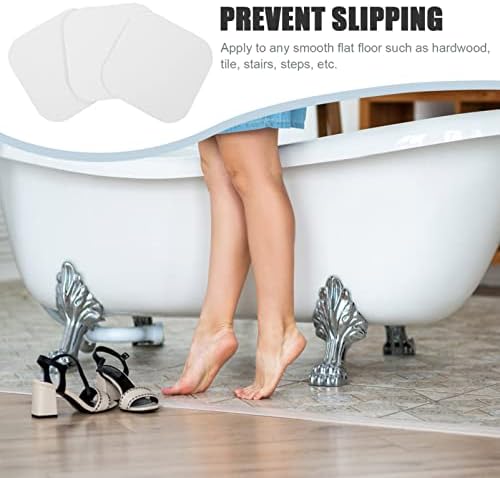 Zerodeko 72pcs Creative Square Anti-Slip Bathtub Stickers for Bathroom Safety 1