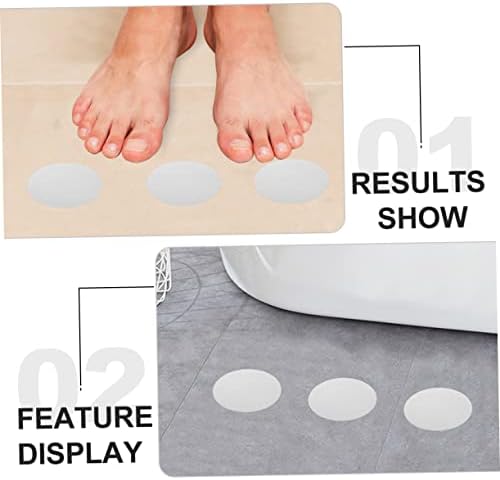 Slip-Free Bath Stickers 20pcs Set