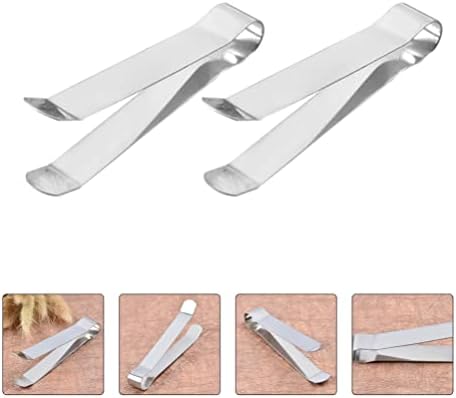 5-Piece Metal Clips Stainless Steel Wick Trimmer Candle Extinguisher Set