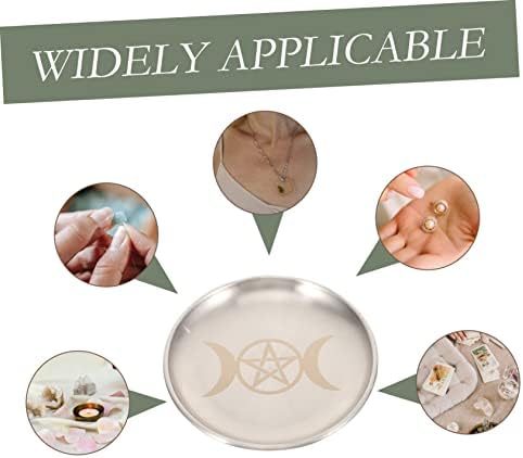Pentagram Altar Candle Plate