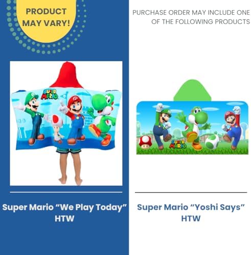 Super Mario Bath Wrap from Franco
