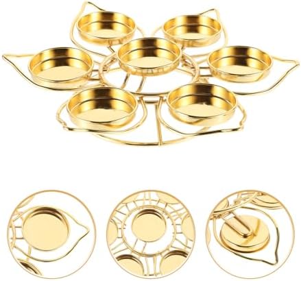 Luxshiny Elegant Lotus Candle Holder for Home Decor