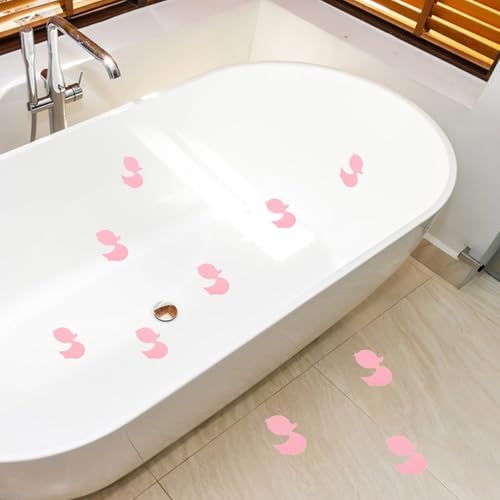 12pk Easy Peel Non-Slip Bath Stickers for Kids Safe Bathroom Decals