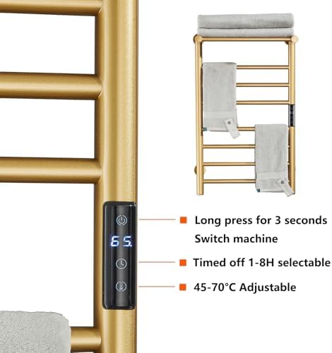 Perfect Towel Warmer Rack 70W Stainless Steel