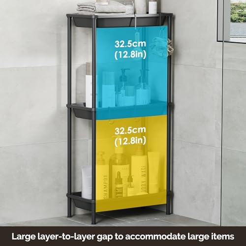 Rustproof 3-Tier Shower Caddy Organizer
