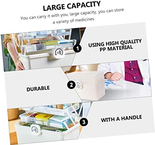 NOLITOY First Aid Kit Storage Case