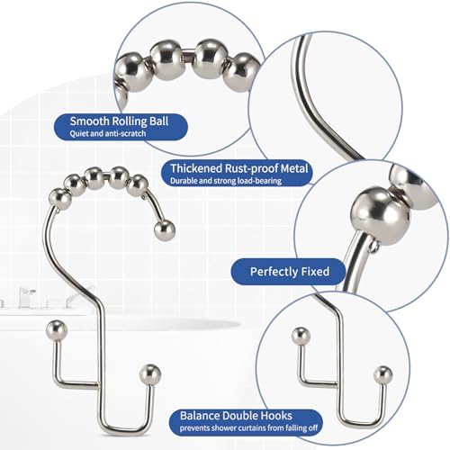 Rust-Proof Round Hook Set