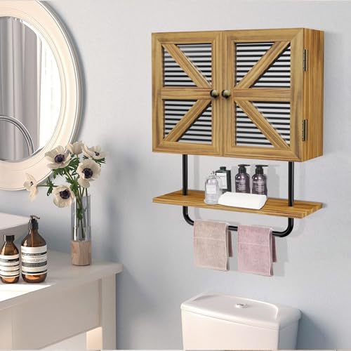 Butizone Small Bathroom Wall Cabinet