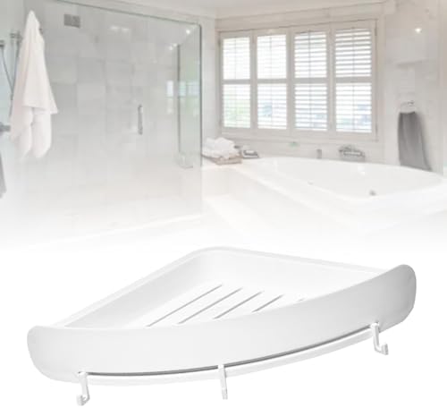 NOENNULL Premium Sturdy Corner Wall Shower Shelf for Bathroom