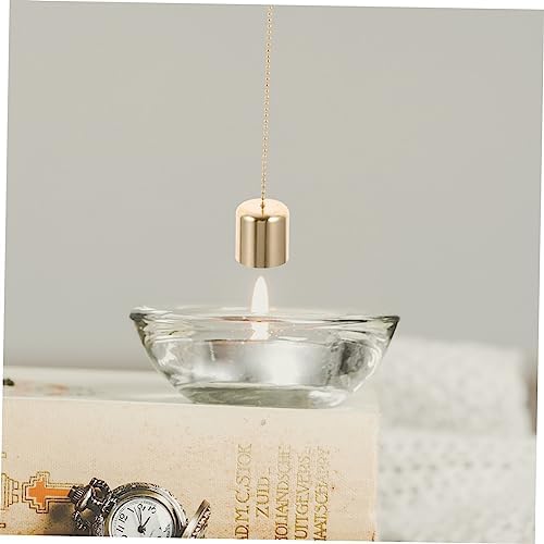 Elegant 5 Set Candle Snuffers for Wine Bottles