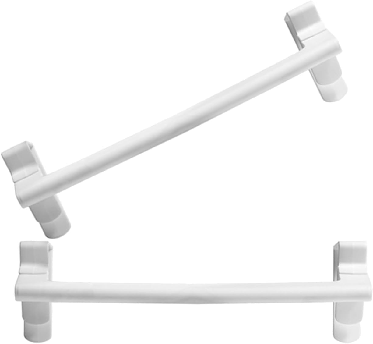 2Pcs Towel Rack for Cabinet No Drill Damage Free
