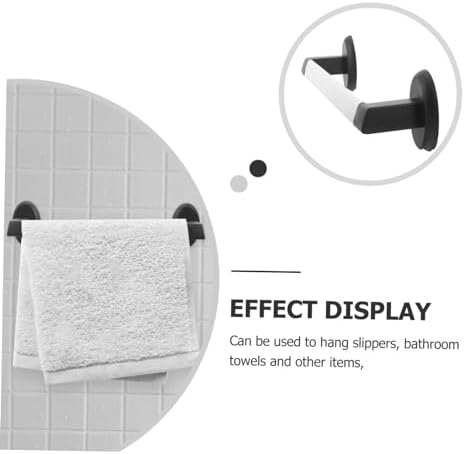 Wall-Mounted Bath Towel Rack