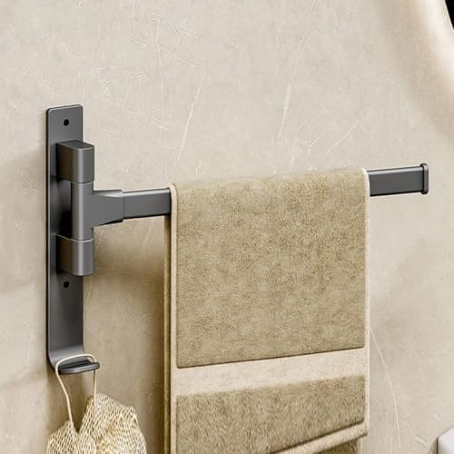 4-Arm Swivel Towel Rack