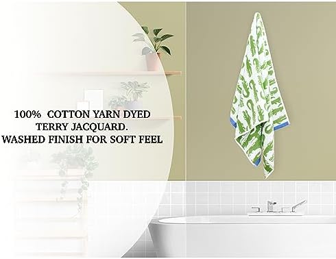 Original Kids 6 Piece Towel Set Crocodile