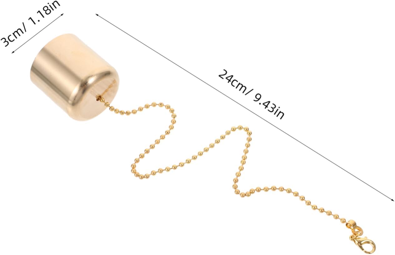 Elegant 5 Set Candle Snuffers for Wine Bottles