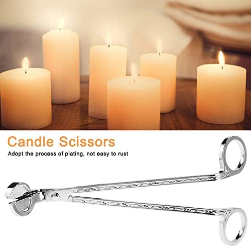 Candle Heart Clip for Silver Candle Wick Trimmer