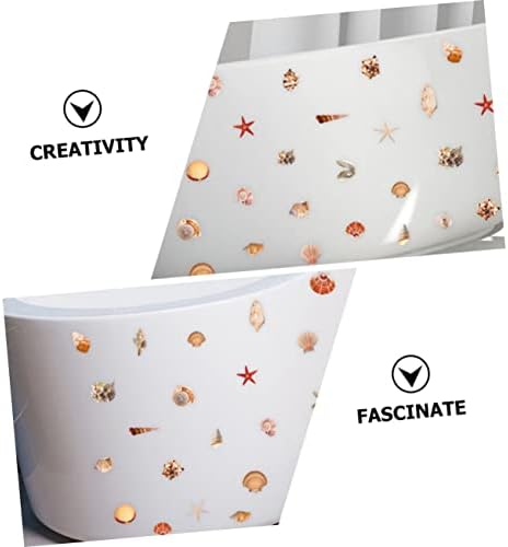 Zerodeko Detachable Shell Pattern for Bathroom Safety