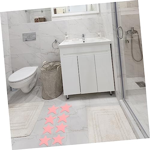 1 Set Slip Resistant Bathtub Stickers with Stars for Bathroom Safety