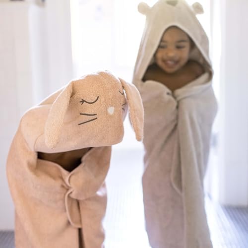 Burts Bees Baby Toddler Animal Character Hooded Towels - Soft Fun for Kids