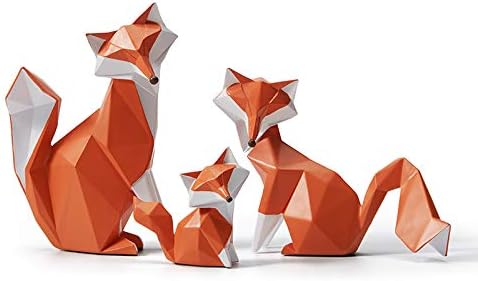 HAUCOZE Fox Figurine Decor