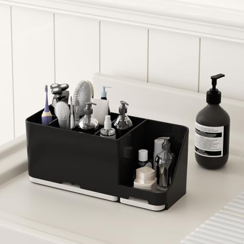Jumeihui Bathroom Organizer with Diatomite Base 8 Slots Toothbrush Holder