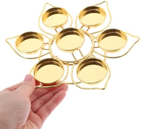 Luxshiny Elegant Lotus Candle Holder for Home Decor