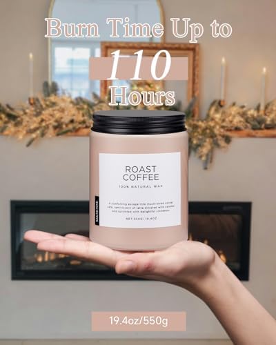 Elegant Coffee Candle 194oz Scented Strong - MSENSE
