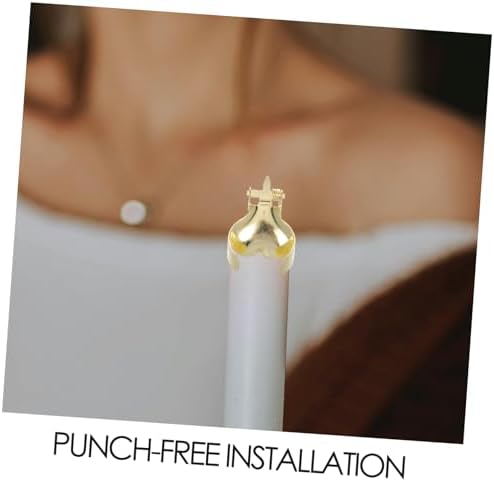 Ciieeo Heart Shaped Metal Candle Snuffer for Safe Extinguishing