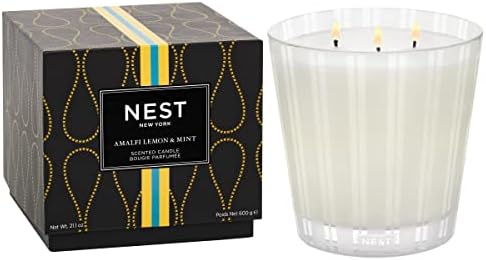 NEST New York Scented 3-Wick Candle Amalfi Lemon Mint 212 Oz