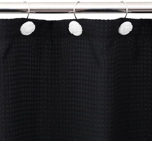 Elegant White Boho ShowerHooks