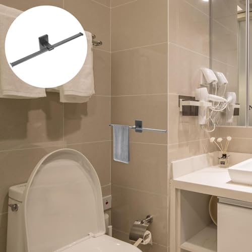 Wall Mounted Towel Rack Modern Space-Saving Sleek Finish Easy Installation