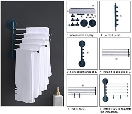 Bow-O-San Wall-Mounted Towel Rail