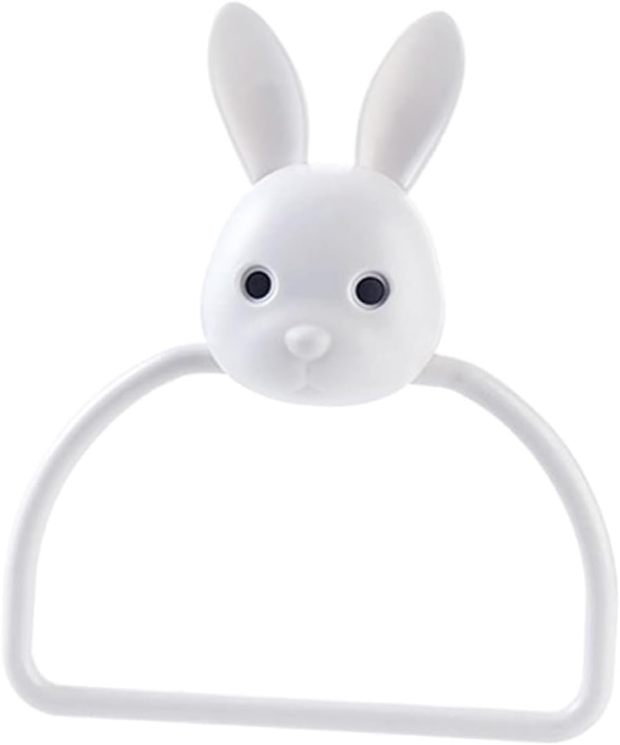 PRETYZOOM Cartoon Design Wall Mounted Towel Holder
