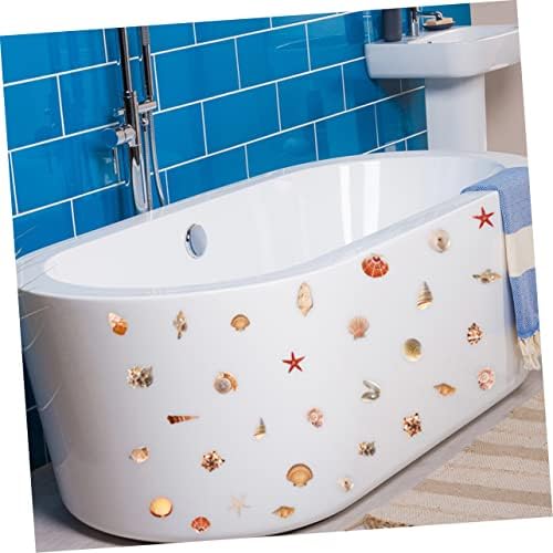 Marine Shell Bathtub Stickers Safe Style for Home Bathroom