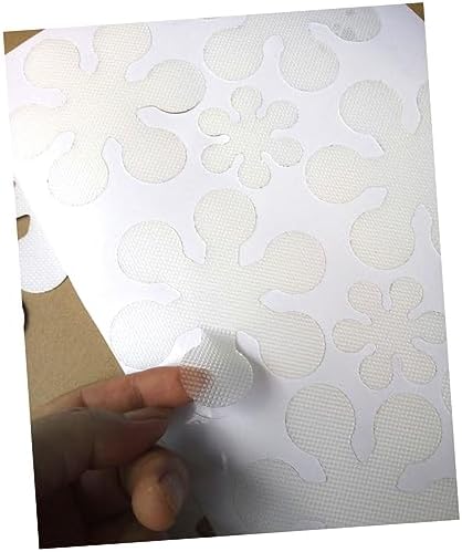 8-Piece Anti-Slip Bathtub Sticker Set for Bathroom Safety
