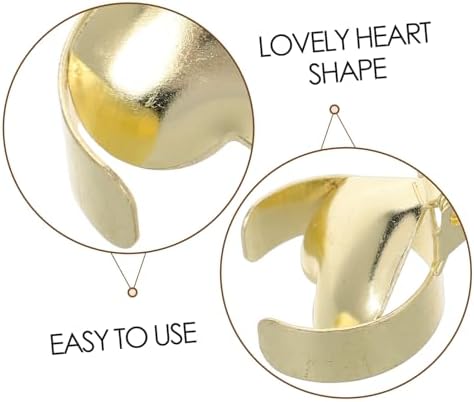 Ciieeo Heart Shaped Metal Candle Snuffer for Safe Extinguishing