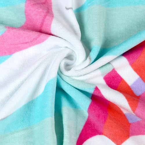 Bavilk Kids Bath Towels Hooded Beach Pool 30x50 Inch