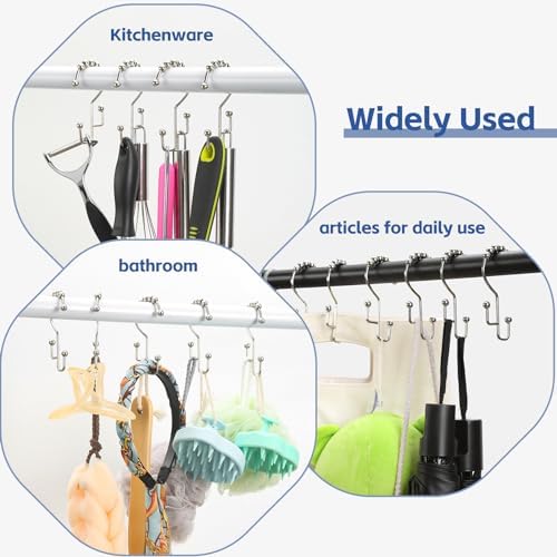 Rust-Proof Round Hook Set