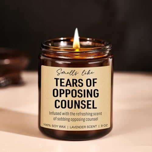 Legal-Love Candle - Fragrant Gift for Lawyers Graduates Bar Students